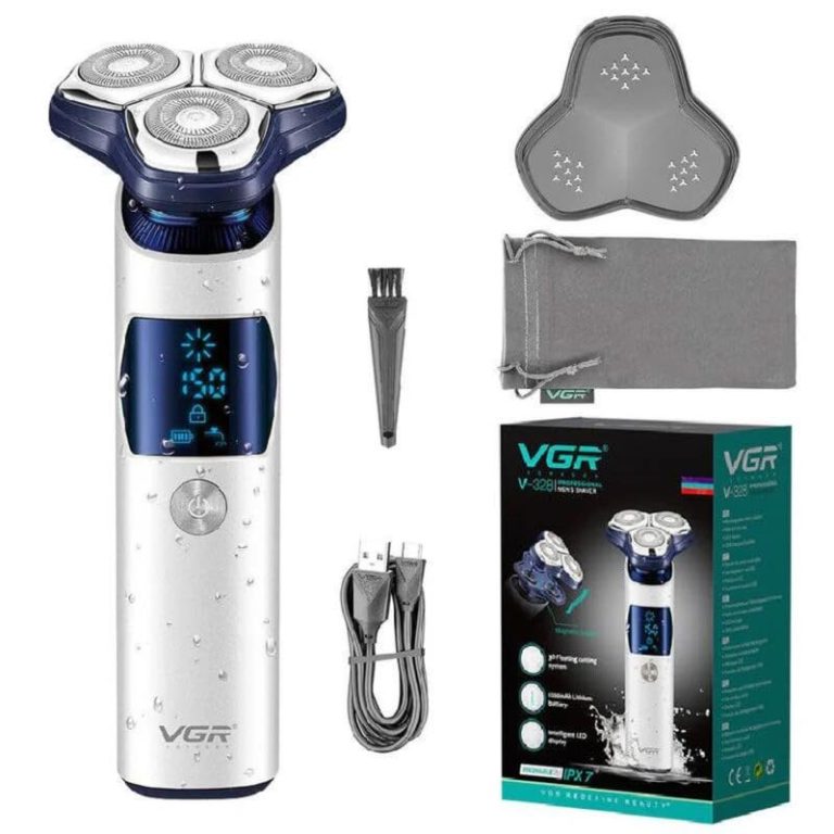 ماشین اصلاح موی صورت وی جی ار اصل مدل V-328